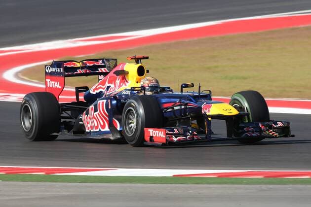 Nov. 16, 2012 - Austin, Texas, U.S - Sebastian Vettel (1) driver of the Red Bull Racing Renault in action during the Formula 1 United States Grand Prix practice session at the Circuit of the Americas race track in Austin,Texas. The Formula 1 United States Grand Prix will take place on 18 November 2012. F1 2012 - United States Grand Prix âÄ Practice.. - ZUMAw30