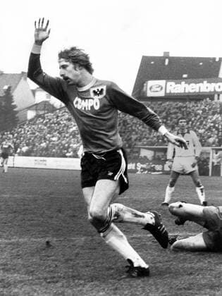 VfL Osnabrück - SC Preussen Münster 0:2 - Jubel von Elmar Jürgens (Münster)