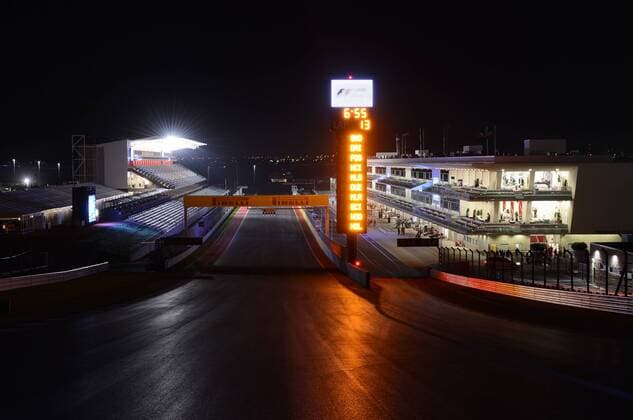 16.11.2012 - Austin Circuit of the Americas (COTA) in the night United States Grand Prix, Austin 15-18 November 2012 