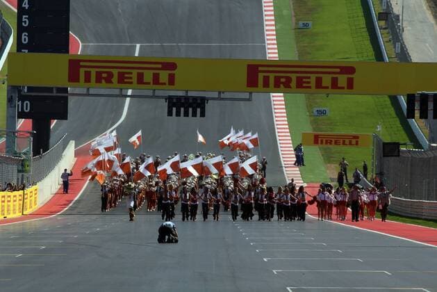formula 1 GP, USA in Austin Circuit of The Americas, 18.11.2012, Impressionen, Show vor dem Start, Photo:mspb Jackie Weiss formula 1 GP, USA, Show vor dem Start,