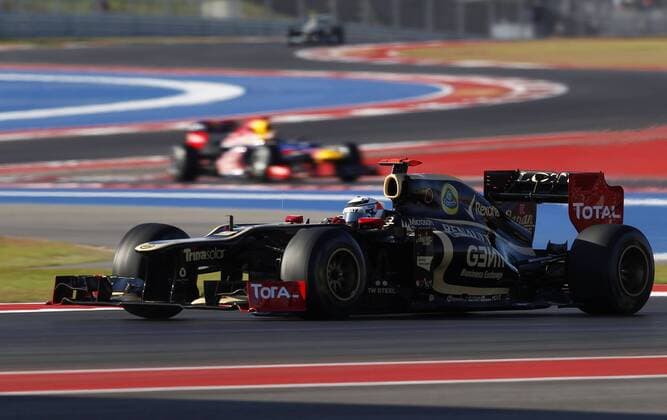 Motorsports: FIA Formula One World Championship 2012, Grand Prix of United States, 9 Kimi Räikkönen (FIN, Lotus F1 Team), xHOCHxZWEIx