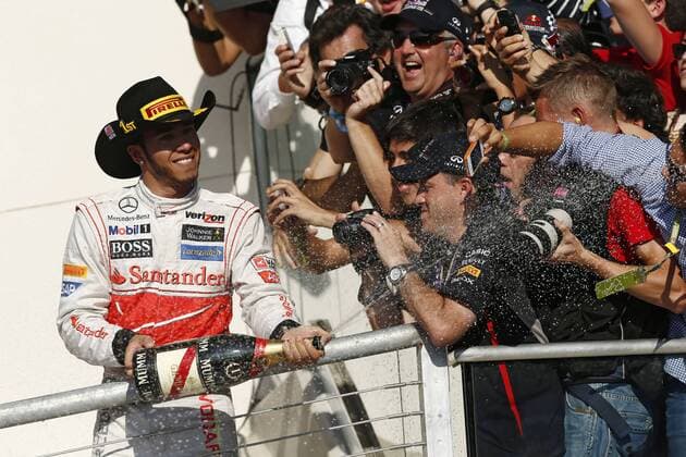 Motorsports: FIA Formula One World Championship 2012, Grand Prix of United States, 4 Lewis Hamilton (GBR, Vodafone McLaren Mercedes), xHOCHxZWEIx
