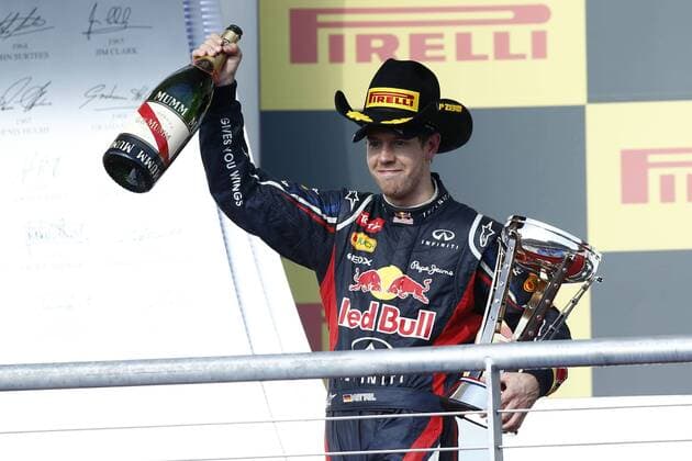 Motorsports: FIA Formula One World Championship 2012, Grand Prix of United States, 1 Sebastian Vettel (GER, Red Bull Racing), xHOCHxZWEIx