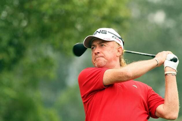 Nov. 18, 2012 - Nov 18, 2012; Hong Kong, CHINA; Miguel Angel Jimenez of Spain became the oldest European Tour winner on Sunday by achieving a 5-under 65 to capture his third Hong Kong Open title at The Hong Kong Golf Club. Hong Kong Open Day 4  - ZUMAs11