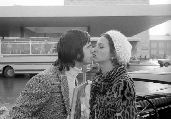 Gerd Müller (FC Bayern München) und Ehefrau Uschi