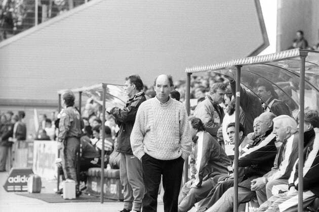 Trainer Johannes Linßen (FC Gütersloh)