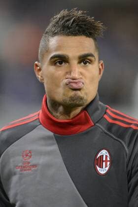 BRÜSSEL, 21.11.2012, Kevin-Prince Boateng (AC Milan) im Fussball Champions League Spiel der Gruppe C, RSC Anderlecht gegen den AC Mailand im Constant Vanden Stock Stadion in Anderlecht, 21.11.2012.