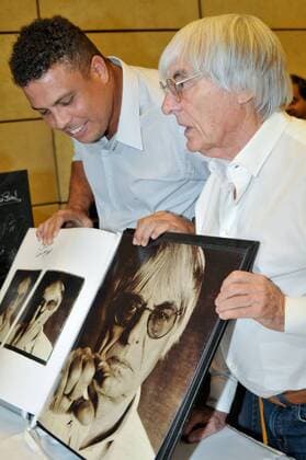 Ronaldo und Bernie Ecclestone - Formel 1 2012 - GP von Brasilien in Interlagos - Sao Paulo SP, Brasil 22 11 2012. x(144)xFabioxGuinalzx xFotoarenax 