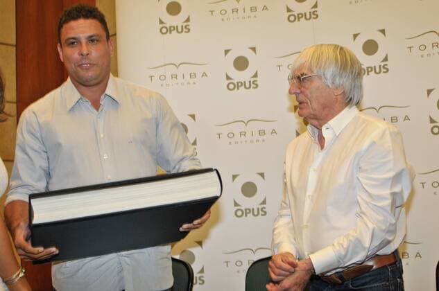 Ronaldo und Bernie Ecclestone - Formel 1 2012 - GP von Brasilien in Interlagos - Sao Paulo SP, Brasil 22 11 2012. x(144)xFabioxGuinalzx xFotoarenax 