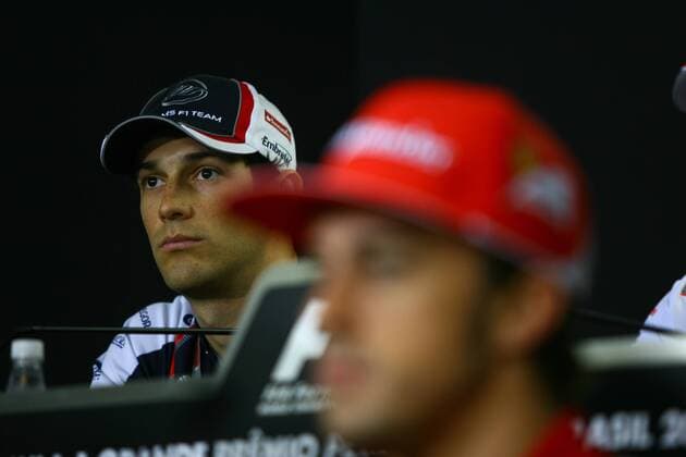 22.11.2012- Press conference, Bruno Senna (BRA) Williams F1 Team FW34 Brazilian Grand Prix, Sao Paulo 22-25 November 2012 