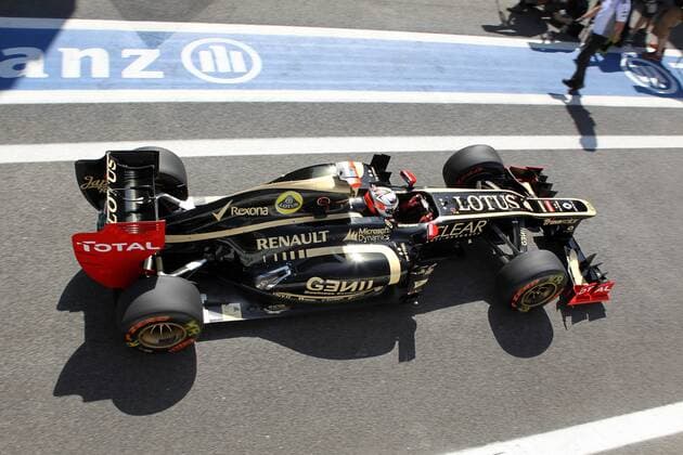 23.11.2012- Free Practice 1, Kimi Raikkonen (FIN) Lotus F1 Team E20 Brazilian Grand Prix, Sao Paulo 22-25 November 2012 