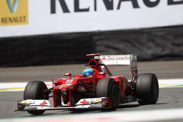 23.11.2012- Free Practice 1, Fernando Alonso (ESP) Scuderia Ferrari F2012 Brazilian Grand Prix, Sao Paulo 22-25 November 2012 