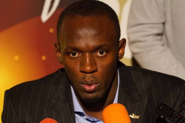 24 11 2012, Athletes of the year award, Barcelona, IAAF, IAAF Centenary, IAAF Centenary Athletes Awards Ceremony, Usain Bolt, Usain Bolt Male 2012 World Masters Athlete of the year 