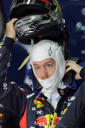 formula 1 GP, Brasilien in Sao Paulo Interlagos, 24.11.12, Sebastian Vettel, Red Bull Racing, Photo:mspb Nelson Antoine formula 1 GP, Brasilien, Sebastian Vettel,