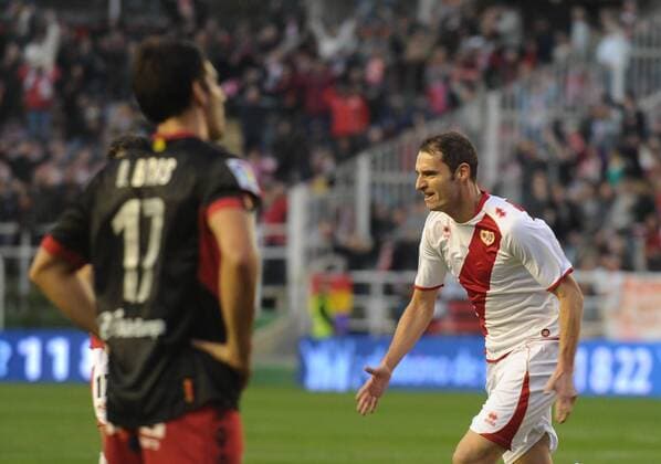 Andrija Delibasic 2-0 in Rayo Vallecano - Mallorca Liga BBVA Spain round 13 Noviembre 2012 