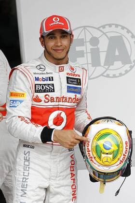 Motorsports: FIA Formula One World Championship 2012, Grand Prix of Brazil, 4 Lewis Hamilton (GBR, Vodafone McLaren Mercedes), xHOCHxZWEIx
