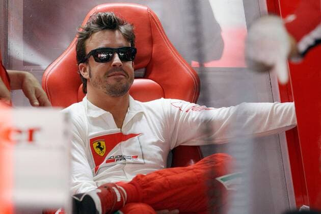 formula 1 GP, Brasilien in Sao Paulo Interlagos, 24.11.12, Fernando Alonso, Scuderia Ferrari, Photo:mspb Nelson Antoine formula 1 GP, Brasilien, Fernando Alonso,