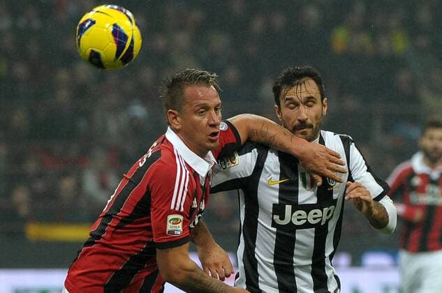 Mirko Vucinic Juventus Calcio - AC Milan vs Juventus Turin Serie A - Mailand 25 11 2012 Stadio San Siro Milano Football Calcio 2012 2013 federicoxtardito