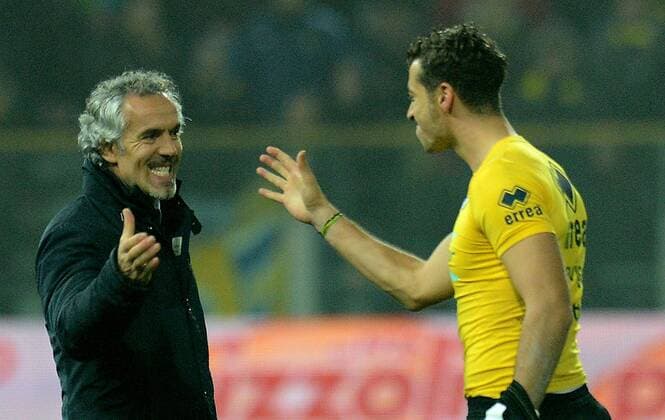 IPP20121126 Football - soccer: Serie A, FC Parma - Inter Mailand, Roberto Donadoni Coach xHOCHxZWEIx xItalyxPhotoxPressx 