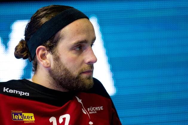 Torwart Silvio Heinevetter (Füchse Berlin) - 1. Handball Bundesliga Punktspiel Saison 2012-13 SC Magdeburg vs. Füchse Berlin in der GETEC Arena Magdeburg - Portrait,27.11.2012,Deutschland,Handball,Mann,Männer