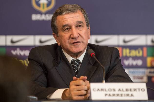 Carlos Alberto Parreira während der Pressekonferenz des CBF zur Vorstellung des neuen brasilianischen Nationaltrainers in Rio de Janeiro RJ, Brasilien x(11)xCelsoxPupox xFotoarenax  (13081) CBF anuncia novo