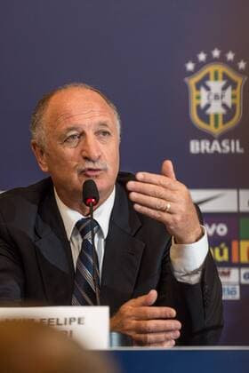 Luiz Felipe Scolari während der Pressekonferenz des CBF zur Vorstellung des neuen brasilianischen Nationaltrainers in Rio de Janeiro RJ, Brasilien x(11)xCelsoxPupox xFotoarenax  (13081) CBF anuncia novo