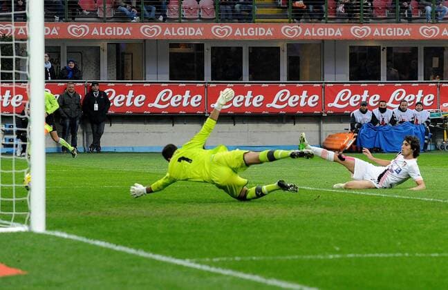 Serie A, Inter Mailand - US Palermo, santiago garcia (Hinweis: Verwendung nur in Deutschland - only Germany) xHOCHxZWEIx xItalyxPhotoxPressx 