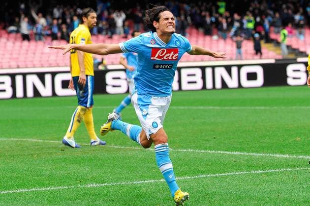 Neapel, Serie A - SSC Neapel vs. Delfino Pescara 1936: Edinson Cavani 