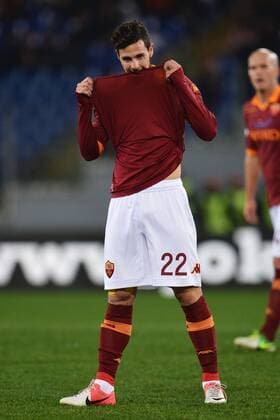 Mattia Destro Roma.- Rom, 08.12.2012 - Serie A 2012 2013 - AS Rom vs ACF Fiorentina (AC Florenz) - andreaxstaccioli