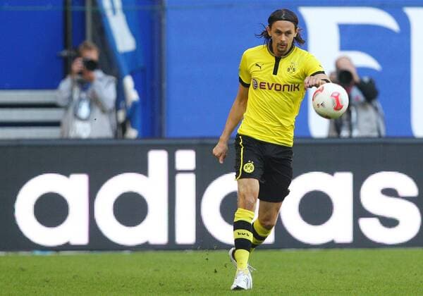 Samstag 22.09.2012, 1. Bundesliga Saison 12 13 - 4. Spieltag in Hamburg, Hamburger SV - BVB Borussia Dortmund 3:2, Neven Subotic (BVB) DeFodi028