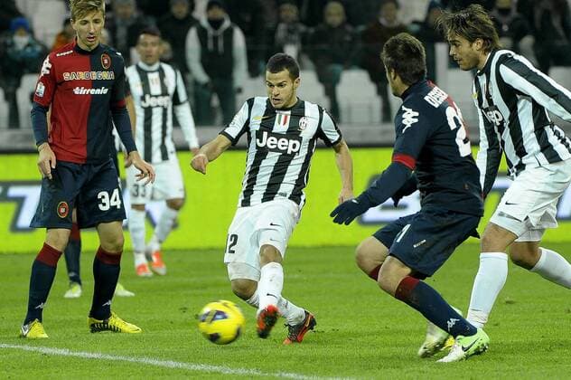 Sebastian Giovinco goal Juventus Calcio Juventus vs Cagliari Serie A - Torino 12 12 2012 Juventus Stadium Football Calcio 2012 2013 Foto Federico Tardito Insidefoto federicoxtardito