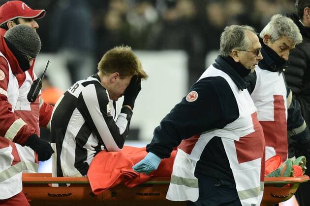 Db Torino 12 12 2012 - coppa Italia Juventus-Cagliari foto Daniele Buffa Image Sport nella foto: Nicklas Bendtner 