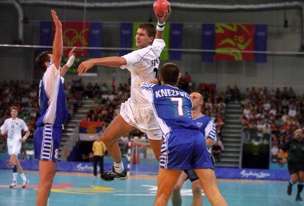 Daniel Stephan (Deutschland) gegen Alexandar Knezevic (Jugoslawien)