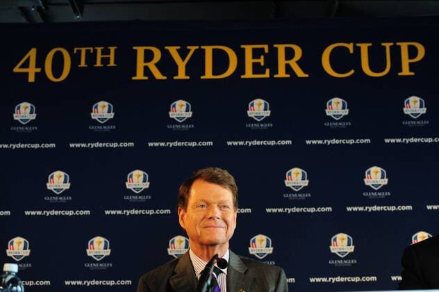 Dec. 13, 2012 - Manhattan, New York, U.S. - TOM WATSON is named U.S. 2014 Ryder Cup Captain at a press conference at the Empire State Building, Thursday, December 13, 2012. Tom Watson Named Ryder Cup Captain - ZUMAb09