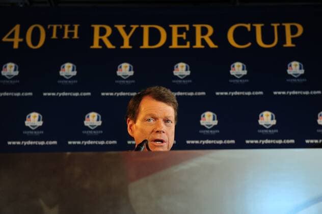Dec. 13, 2012 - Manhattan, New York, U.S. - TOM WATSON is named U.S. 2014 Ryder Cup Captain at a press conference at the Empire State Building, Thursday, December 13, 2012. Tom Watson Named Ryder Cup Captain - ZUMAb09