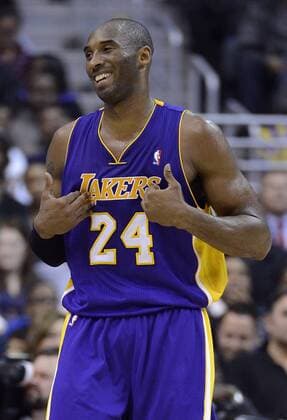 March 7, 2012 - Washington, DC, USA - Los Angeles Lakers shooting guard Kobe Bryant (24) appears during the first half against the Washington Wizards at the Verizon Center in Washington, D.C., Friday, December 14, 2012. Los Angeles Lakers vs Washington Wizards - ZUMAm67