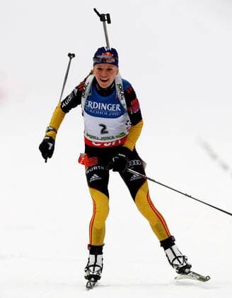 BIATHLON - IBU WC Pokljuka POKLJUKA,SLOWENIEN,15.DEZ.12 - BIATHLON - IBU Weltcup, 10km Verfolgung der Damen. Bild zeigt Miriam Gössner (GER). 