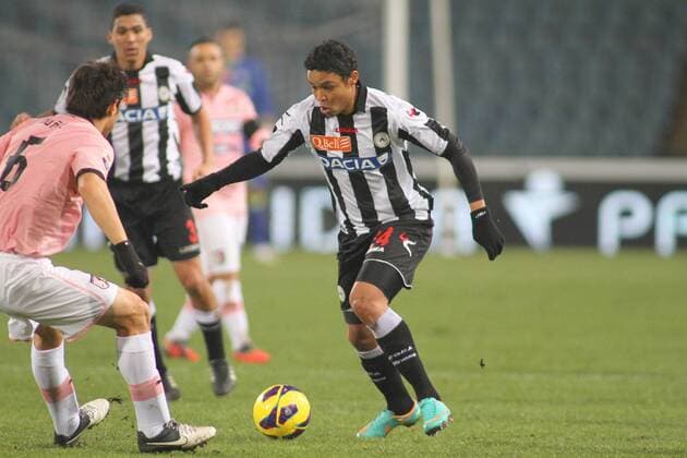 IPP20121215 Football - soccer: Serie A, Udinese Calcio - US Palermo, Luis Muriel (Hinweis: Verwendung nur in Deutschland - only Germany) xHOCHxZWEIx xItalyxPhotoxPressx 