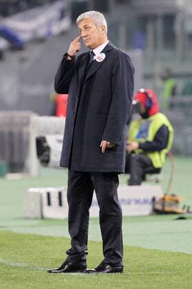 Trainer Lazio Vladimir Petkovic.Roma 15 12 2012 Stadio Olimpico .Serie A 2012 2013.Football Calcio Lazio Vs Inter. lucaxpagliaricci