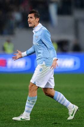 Miroslav Klose Lazio.15 12 2012 Roma.Stadio Olimpico.Football Calcio 2012 2013 .Campionato di Calcio Serie A.Lazio vs Inter. AntoniettaxBaldassarre