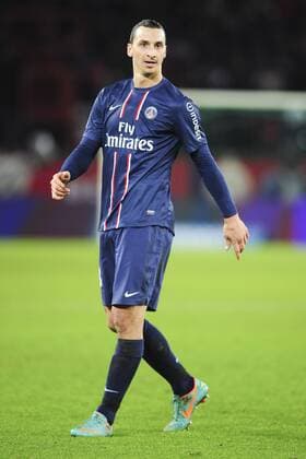 Zlatan Ibrahimovic (PSG) FOOTBALL : PSG vs Lyon - Ligue 1 - 16 12 2012 JBAutissier Panoramic 