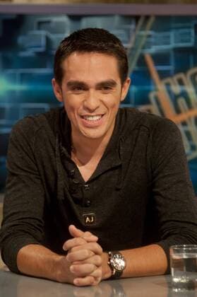 Cyclist Alberto Contador has visited El Hormiguero . CesarxLorenzo 