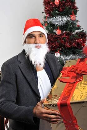 KEVIN PRINCE BOATENG, CAPPELLO BABBO NATALE