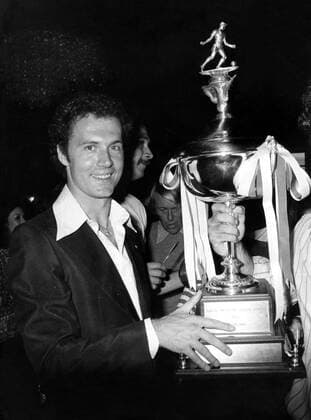 Franz Beckenbauer gewinnt mit Cosmos New York die US-Meisterschaft der NASL 1977