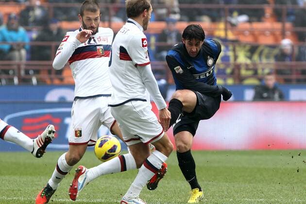 Diego Milito Inter - Milano, 22.12.2012 - Serie A 2012 2013 - Inter Milano vs FC Genoa CFC 1893 - PaoloxNucci