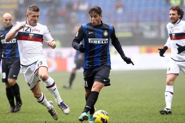Ricardo Alvarez Inter - Milano, 22.12.2012 - Serie A 2012 2013 - Inter Milano vs FC Genoa CFC 1893 - PaoloxNucci