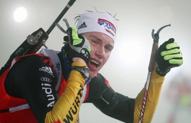Oberhof , 050113 , Biathlon Weltcup Oberhof, Sprint Männer Im Bild: Johannes Kühn (GER)