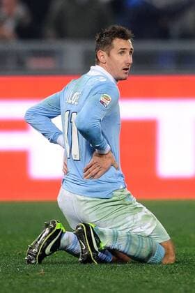 Miroslav Klose Lazio 05 01 2013 Roma.Stadio Olimpico.Football Calcio 2012 2013. Campionato di Calcio Serie A; Lazio Rom - Cagliari Calcio. AntoniettaxBaldassarre