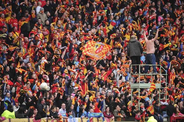 Fans - RC Lens - Coupe de France - 06 01 2013 JBAutissier Panoramic 