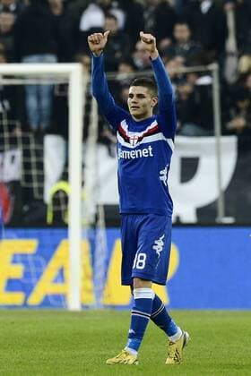 Db Torino 06 01 2013 - campionato di calcio serie A Juventus-Sampdoria foto Daniele Buffa Image Sport nella foto: esultanza gol Mauro Icardi 